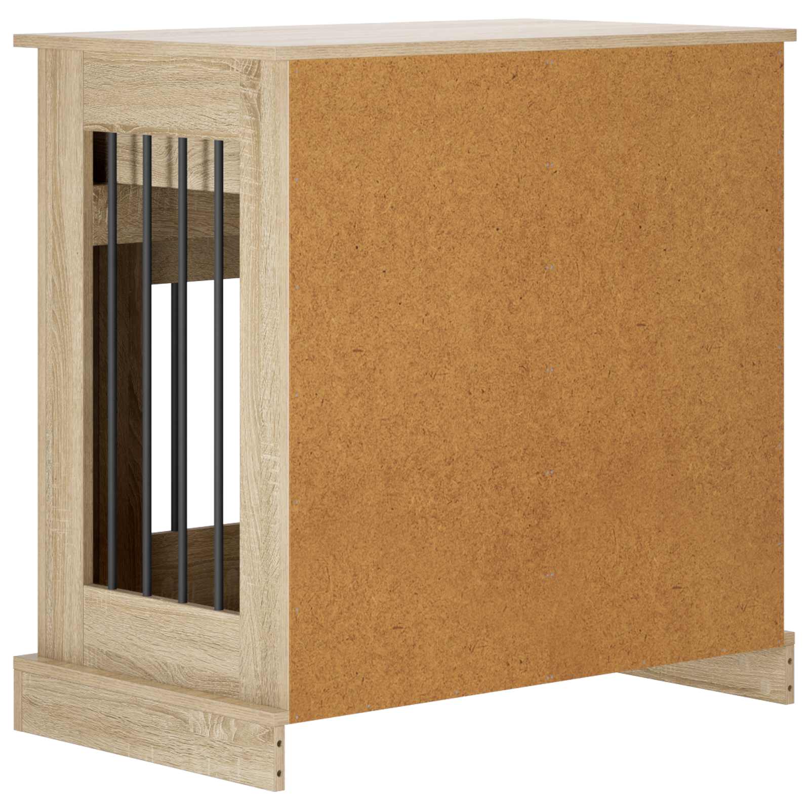 vidaXL Meble na klatkę dla psa dąb Sonoma 80 x 47,5 x 80 cm