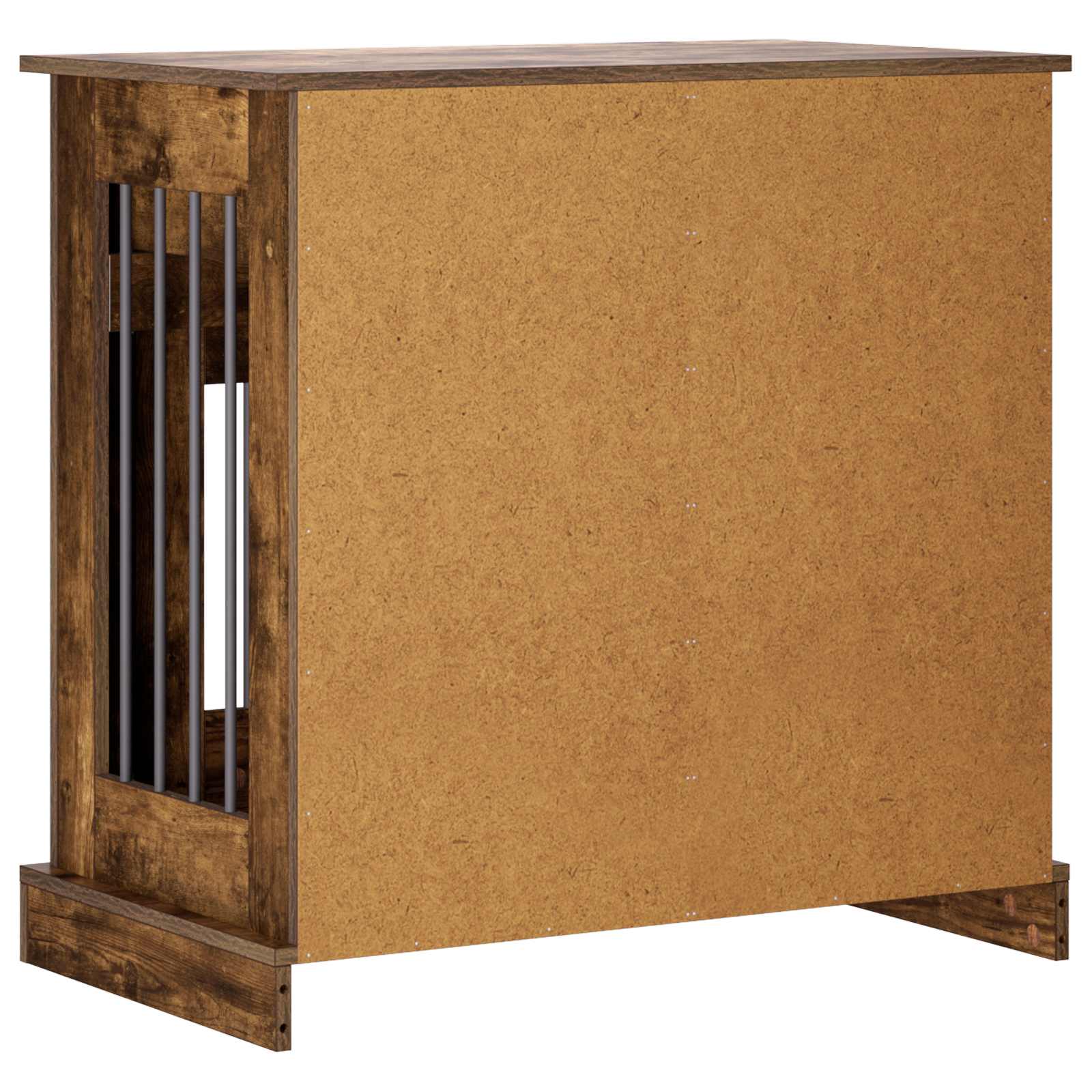vidaXL Meble na klatkę dla psa Dąb wędzony 80 x 47,5 x 80 cm
