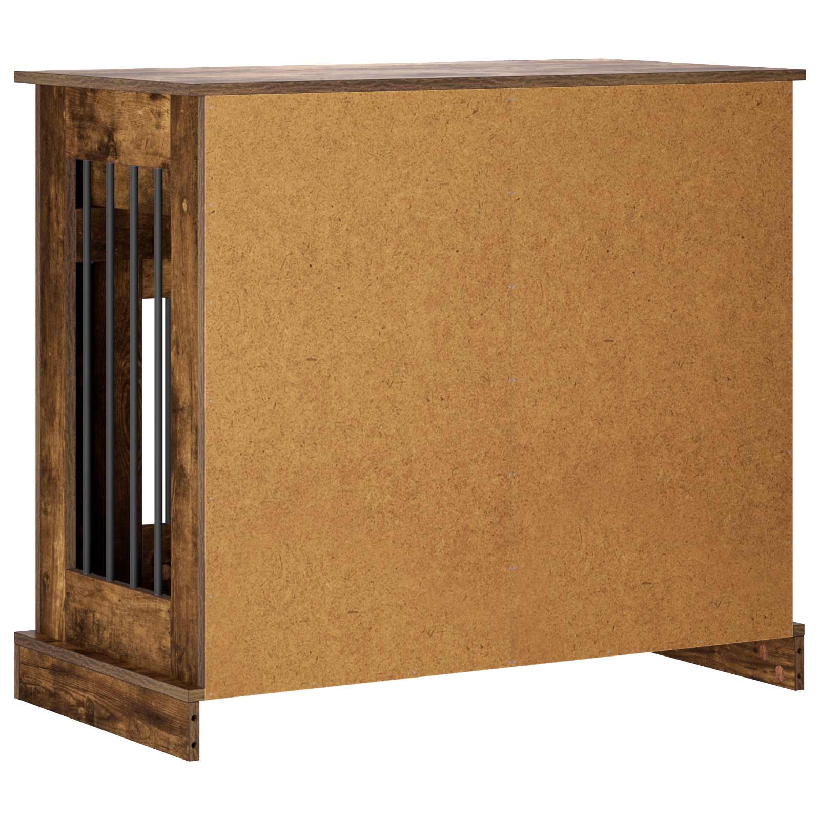 vidaXL Meble na klatkę dla psa Dąb wędzony 90 x 47,5 x 80 cm