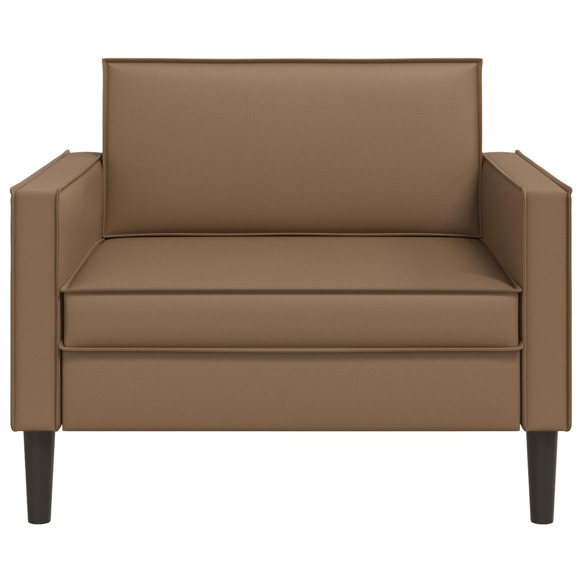 vidaXL Fotel XL Cappuccino Ekoskóra