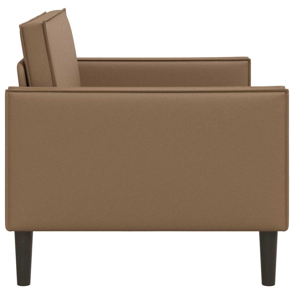 vidaXL Fotel XL Cappuccino Ekoskóra