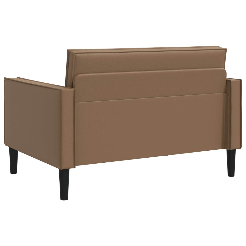 vidaXL Fotel XXL Cappuccino Ekoskóra