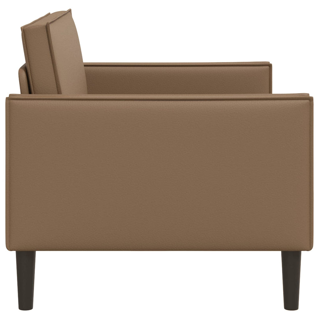 vidaXL Fotel XXL Cappuccino Ekoskóra