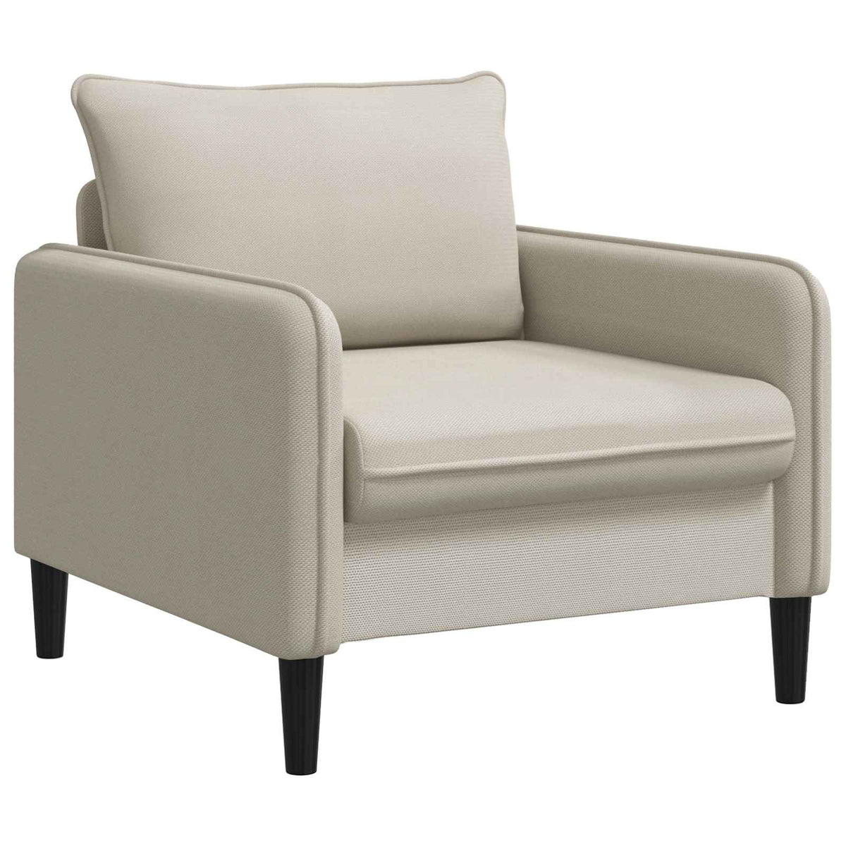 vidaXL Fotel XL Owies Welur