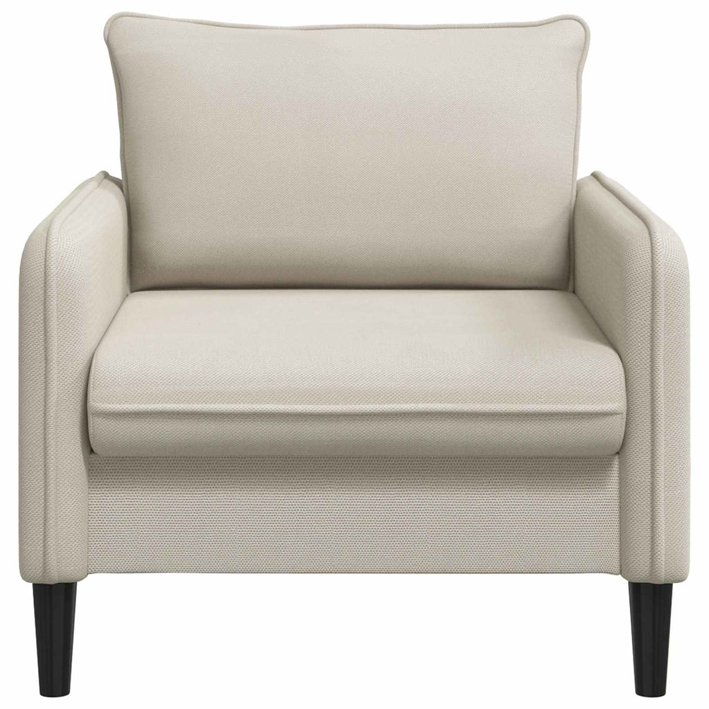 vidaXL Fotel XL Owies Welur