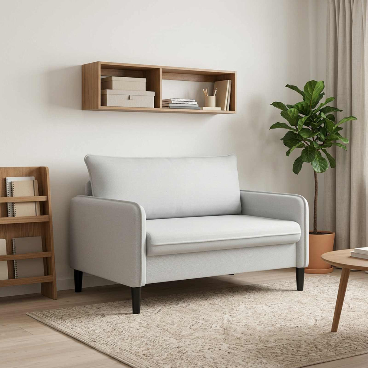 vidaXL Fotel XL jasnoszary Welur