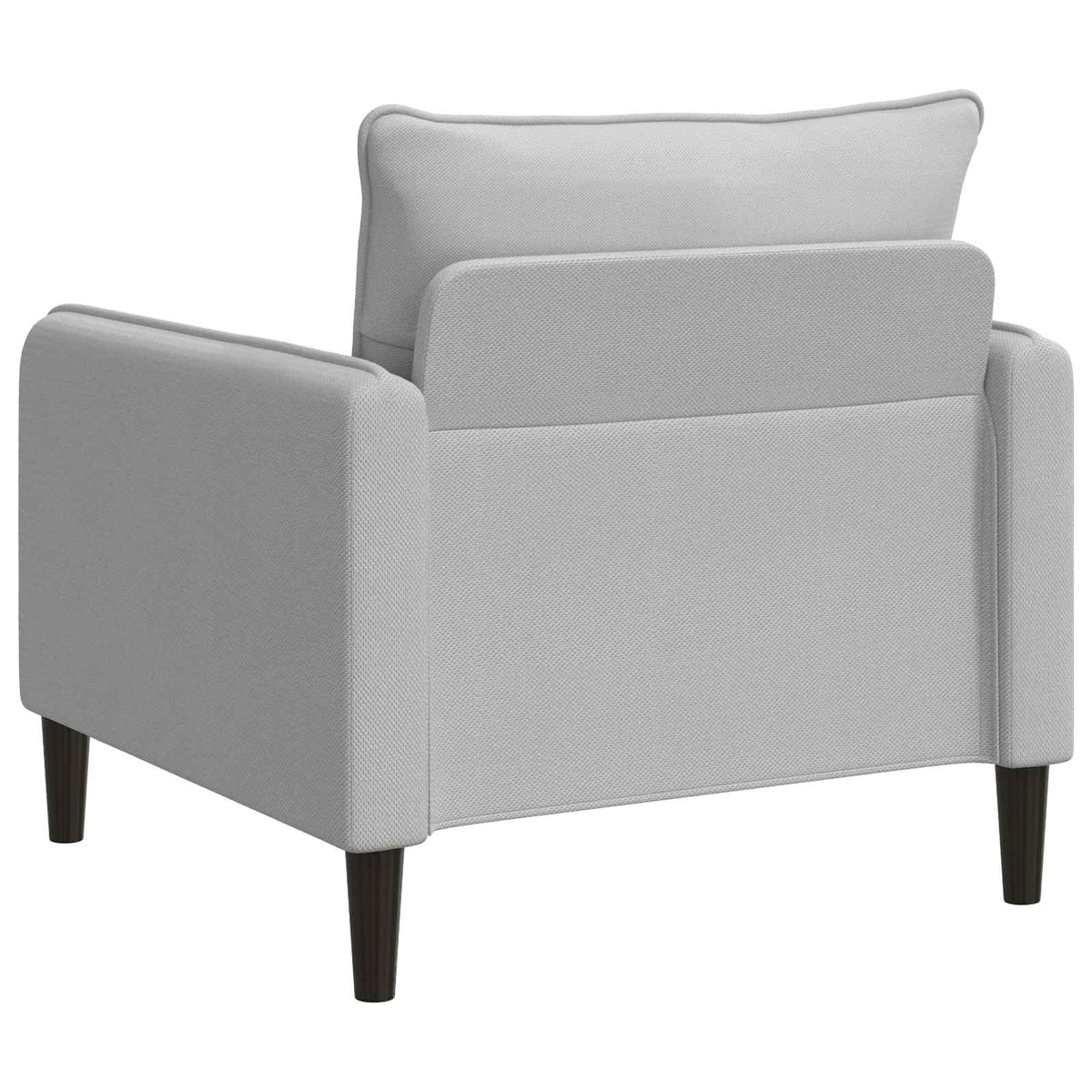 vidaXL Fotel XL jasnoszary Welur