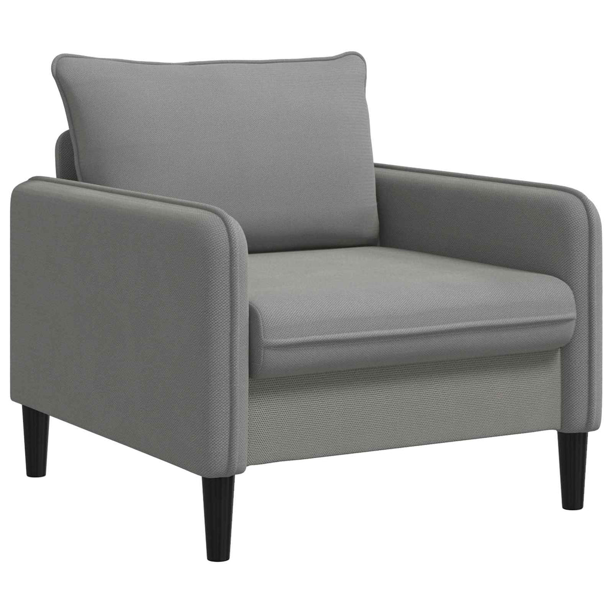 vidaXL Fotel XL ciemnoszary Welur