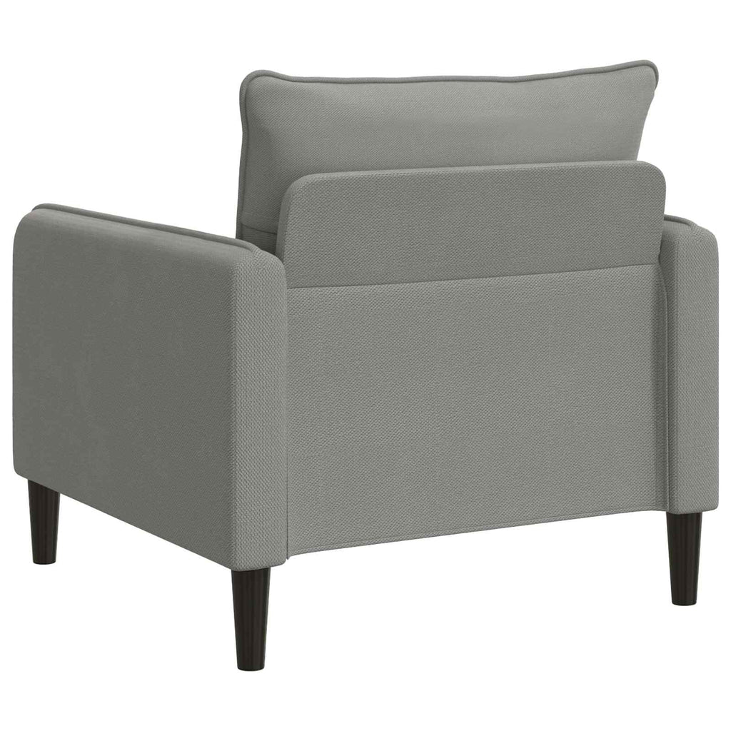 vidaXL Fotel XL ciemnoszary Welur