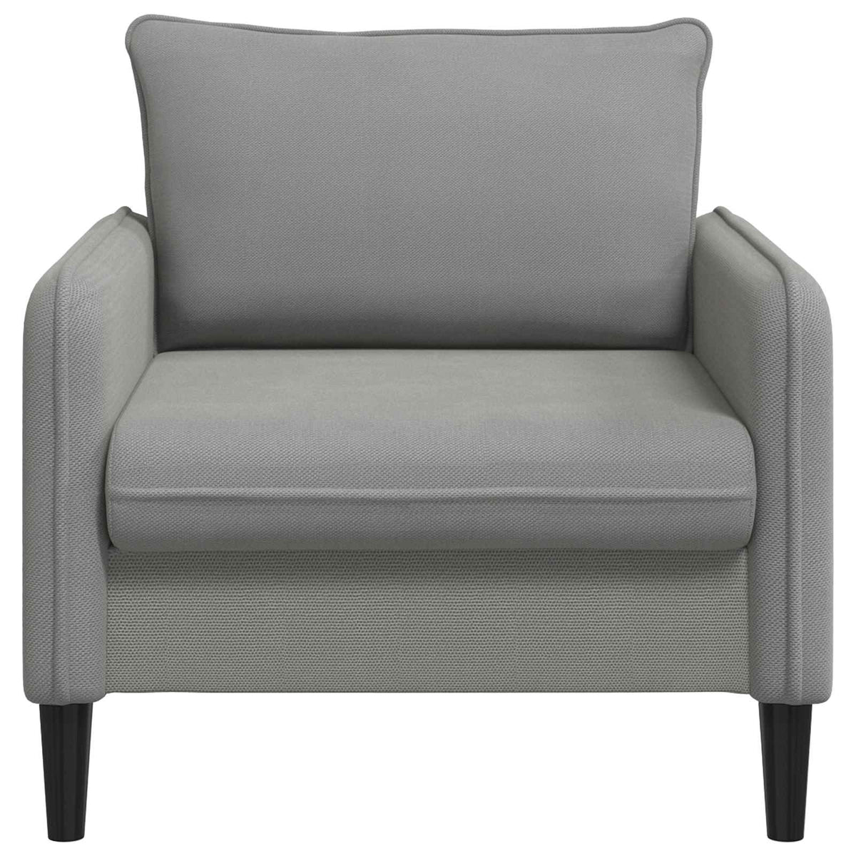 vidaXL Fotel XL ciemnoszary Welur