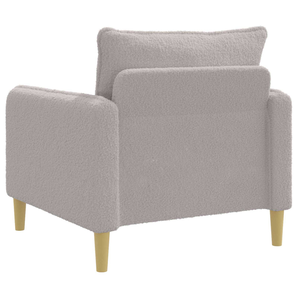 vidaXL Fotel XL jasnoszary Bouclé