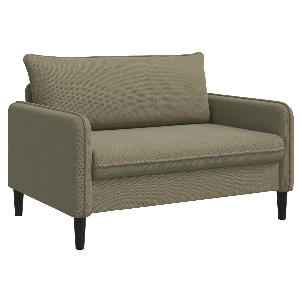 vidaXL Fotel XXL Khaki Welur