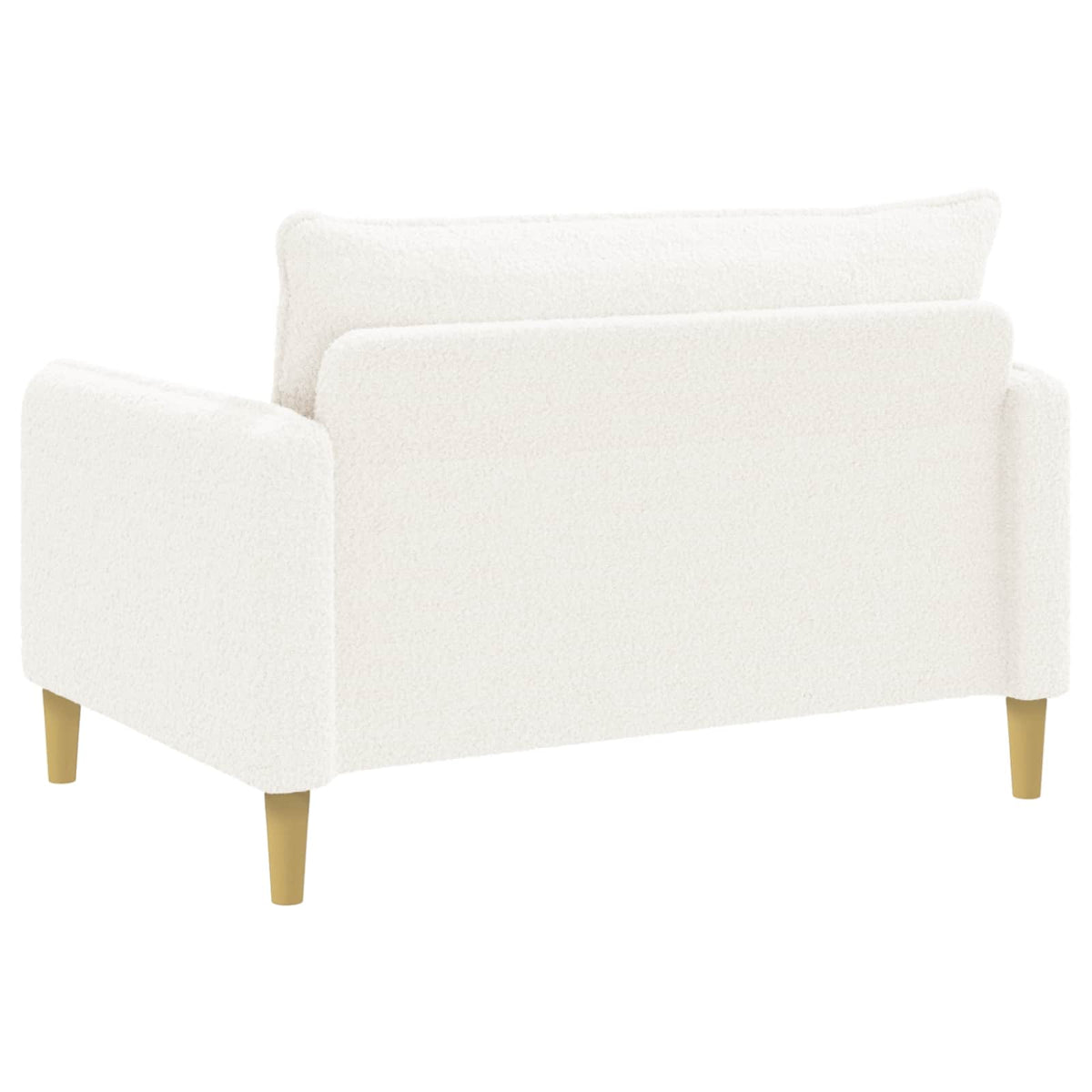 vidaXL Fotel XXL kremowy Bouclé