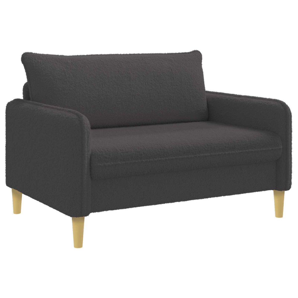 vidaXL Fotel XXL ciemnoszary Bouclé
