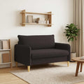 vidaXL Fotel XXL Czarny Bouclé