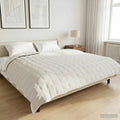 vidaXL Kołdra obciążeniowa Biały 220 x 235 cm 11 kg 100% Bawełna 205T