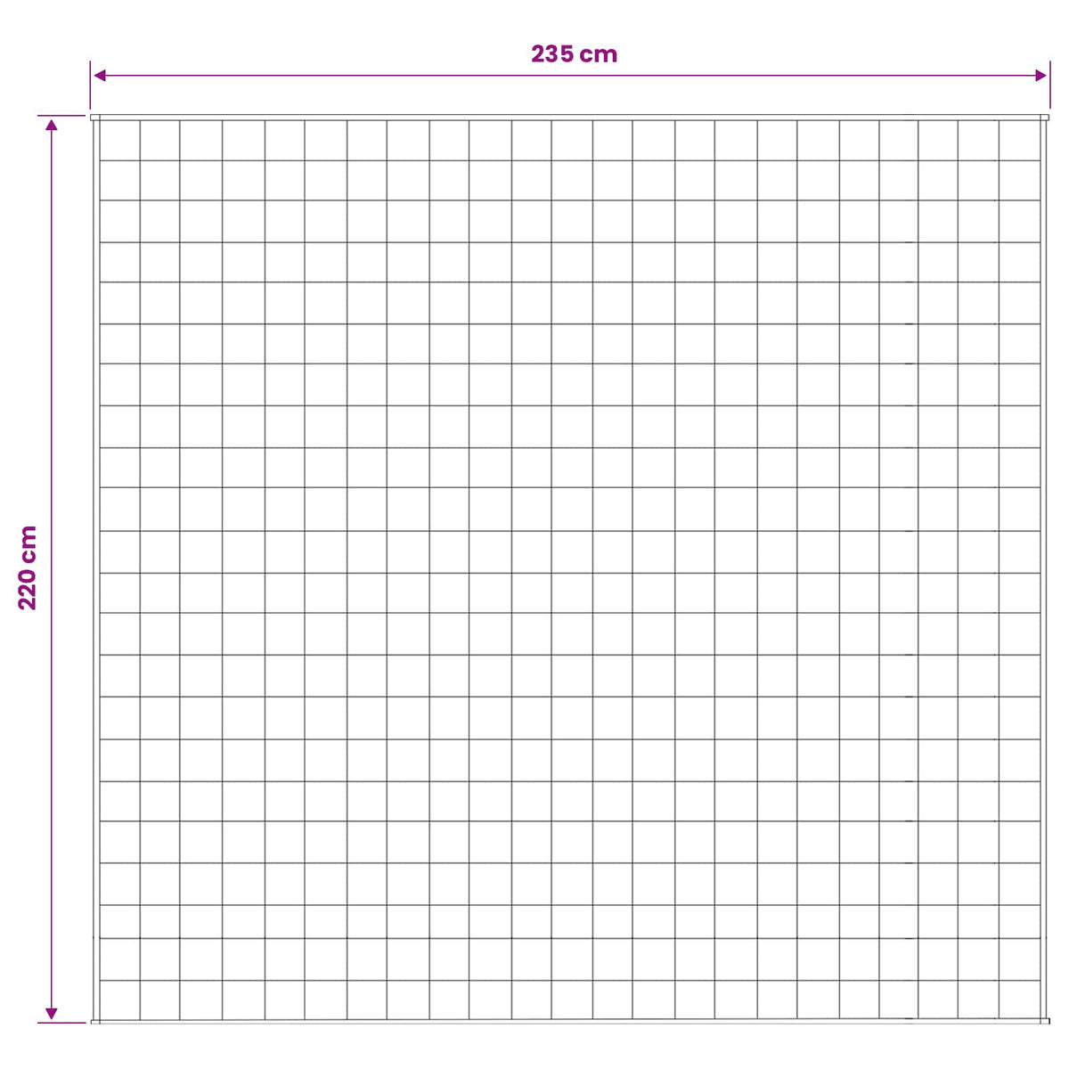 vidaXL Kołdra obciążeniowa antracytowy 220 x 235 cm 11 kg