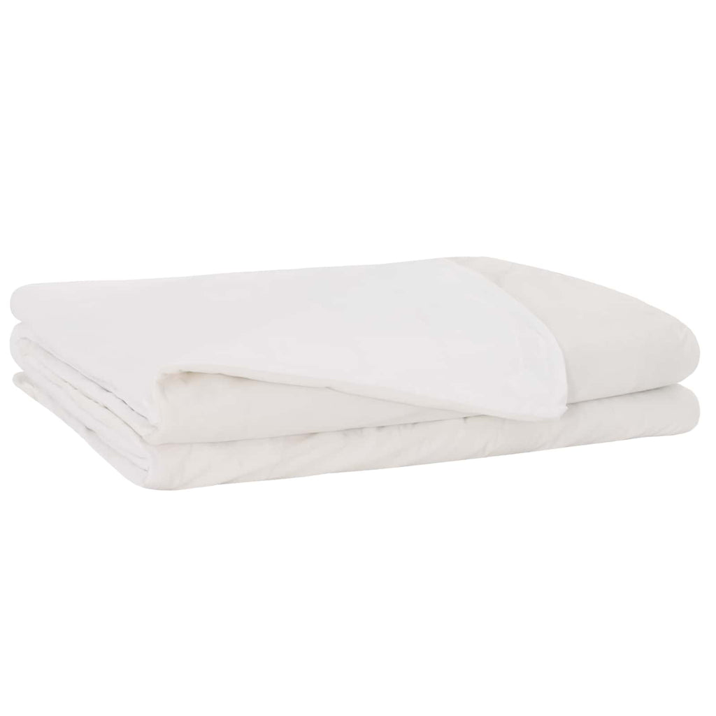 vidaXL Kołdra obciążeniowa Biały 200 x 200 cm 13 kg 100% Bawełna 205T