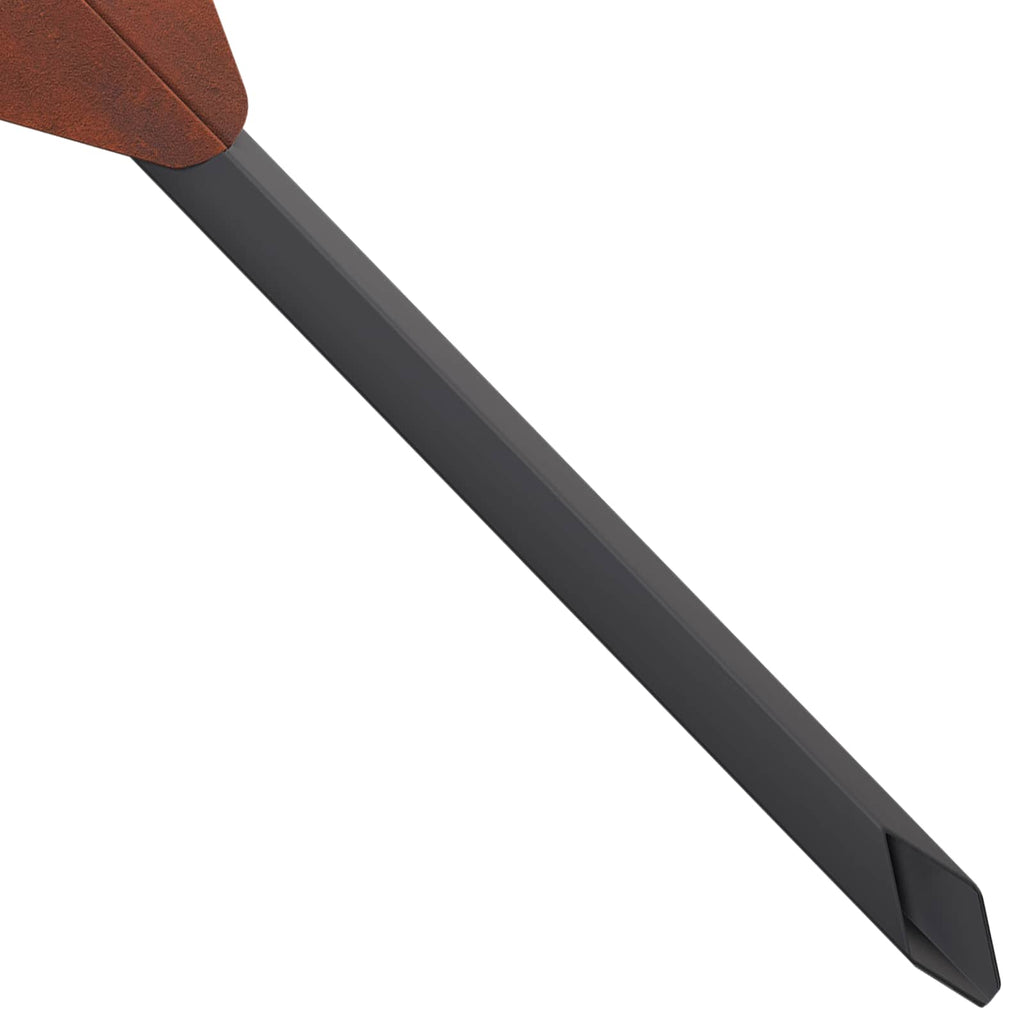 vidaXL St stake ogrodowy 3 szt. 116,5 x 35 x 3 cm Stal kortenowska
