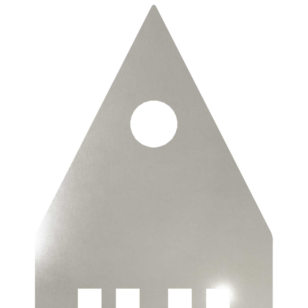 vidaXL St stake ogrodowy 3 szt. 41 x 10 x 0,08 cm Stal nierdzewna