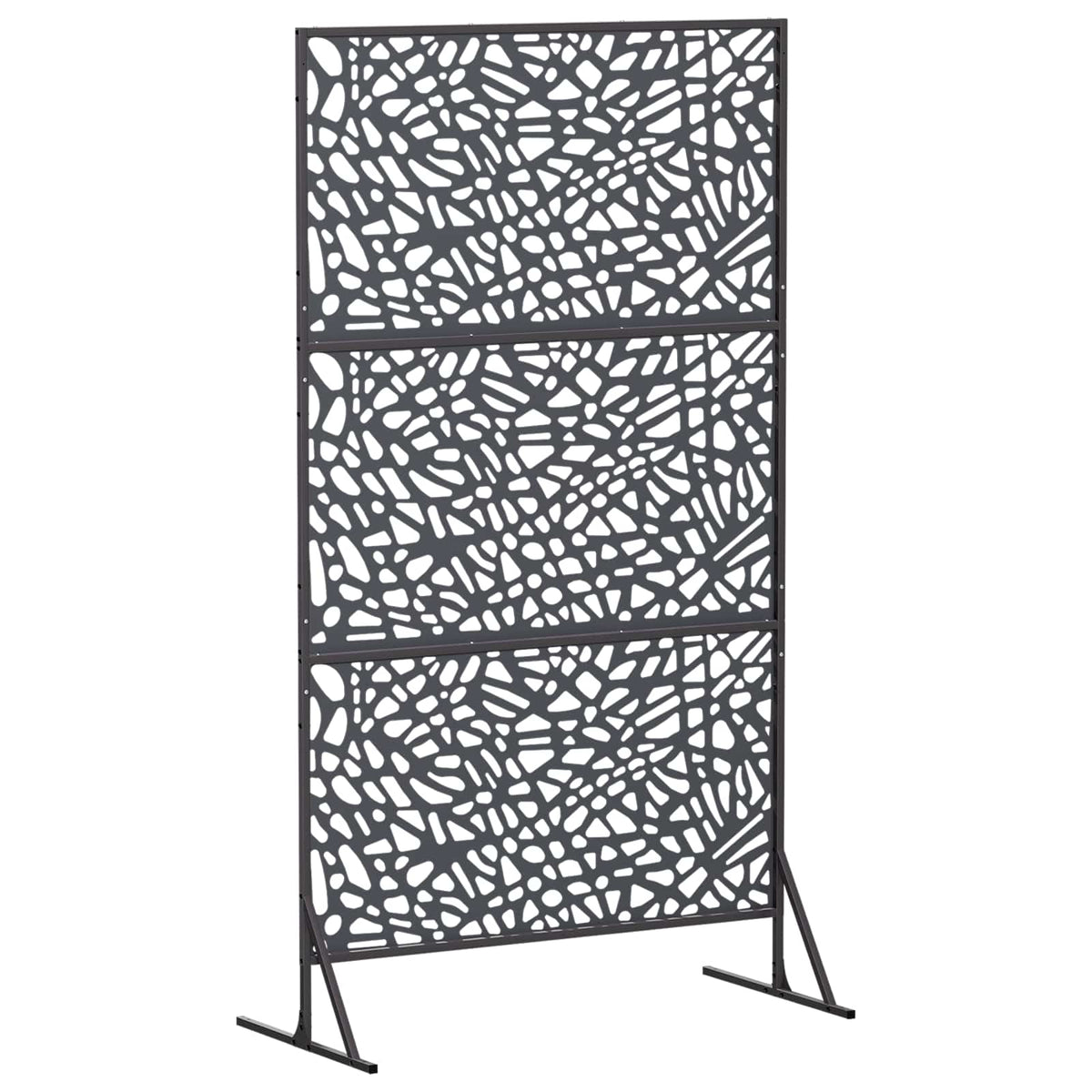 vidaXL Ekran prywatności 100 x 50 x 180 cm Stal antracytowy