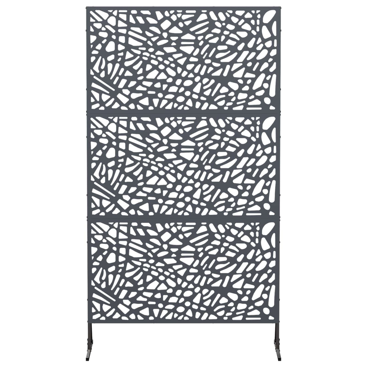 vidaXL Ekran prywatności 100 x 50 x 180 cm Stal antracytowy