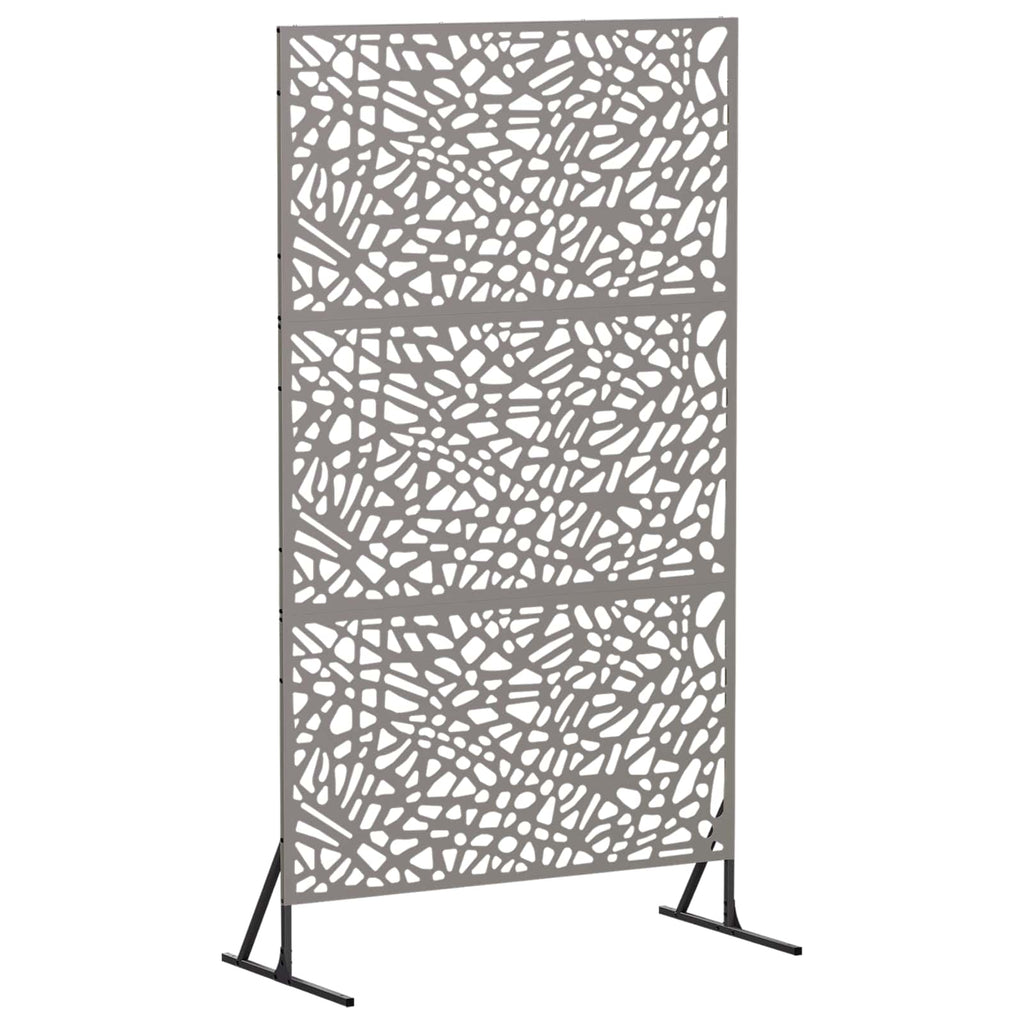 vidaXL Ekran prywatności 100 x 50 x 180 cm Stal kortenowska Rdzawy