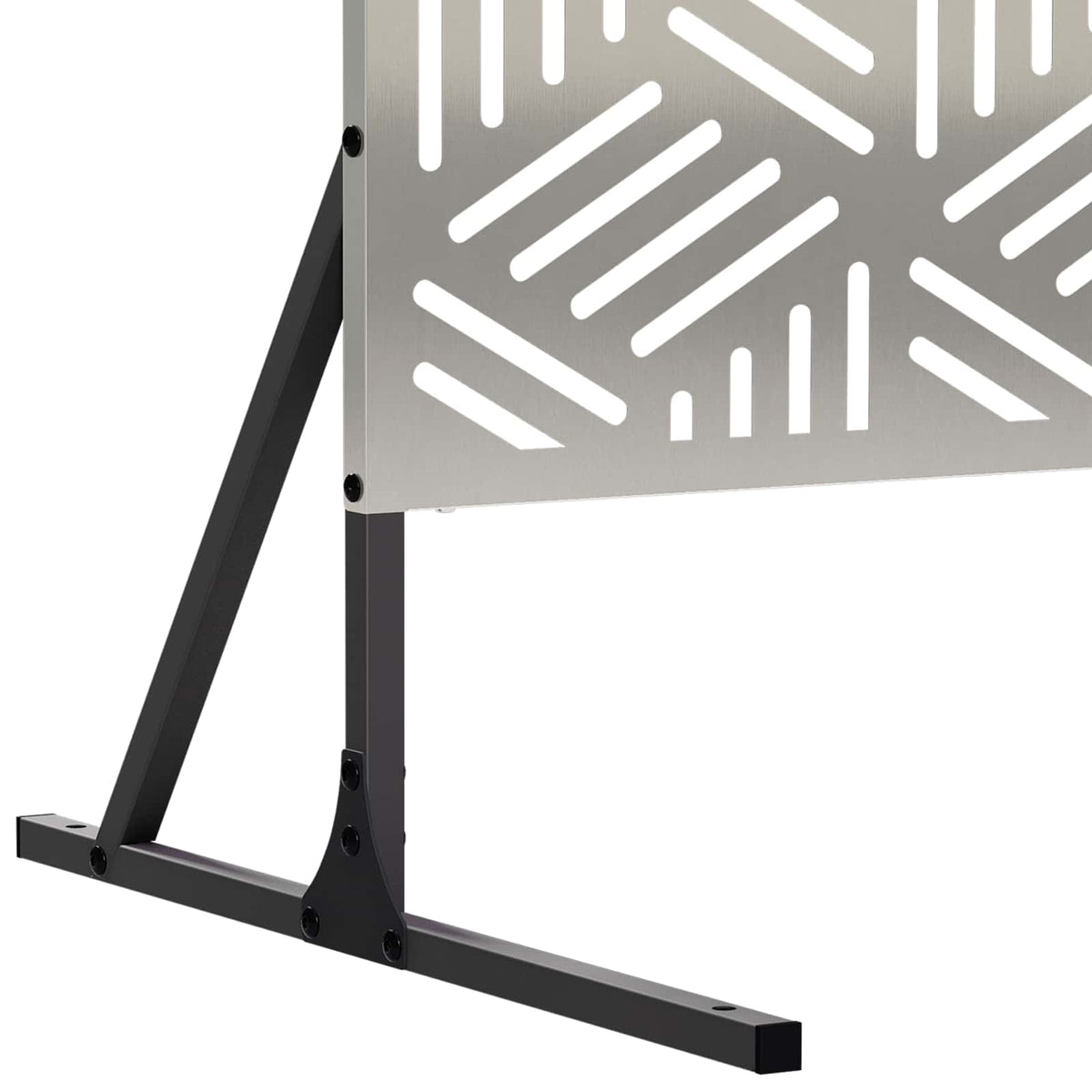 vidaXL Ekran prywatności 100 x 50 x 180 cm Stal nierdzewna srebrny