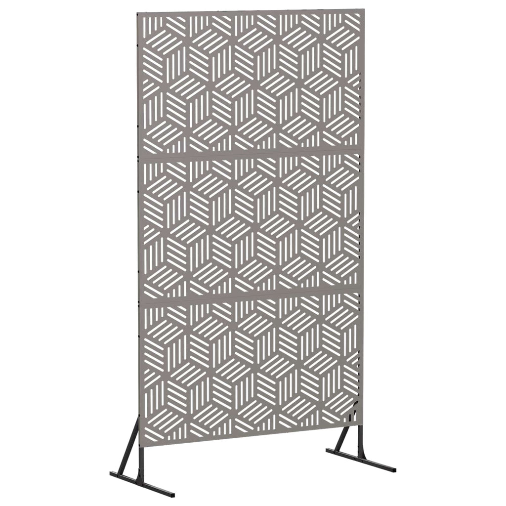 vidaXL Ekran prywatności 100 x 50 x 180 cm Stal kortenowska Rdzawy
