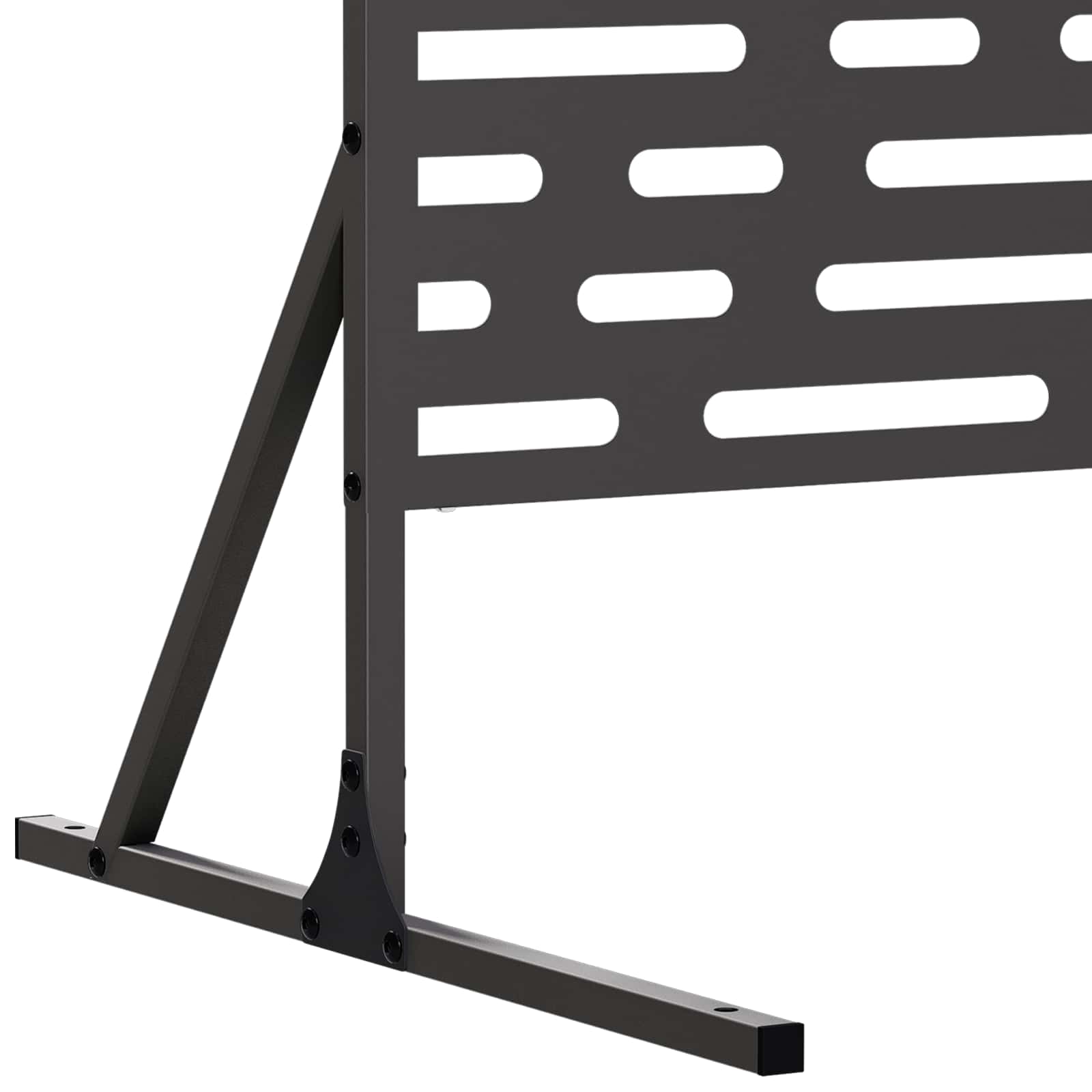 vidaXL Ekran prywatności 100 x 50 x 180 cm Stal Czarny