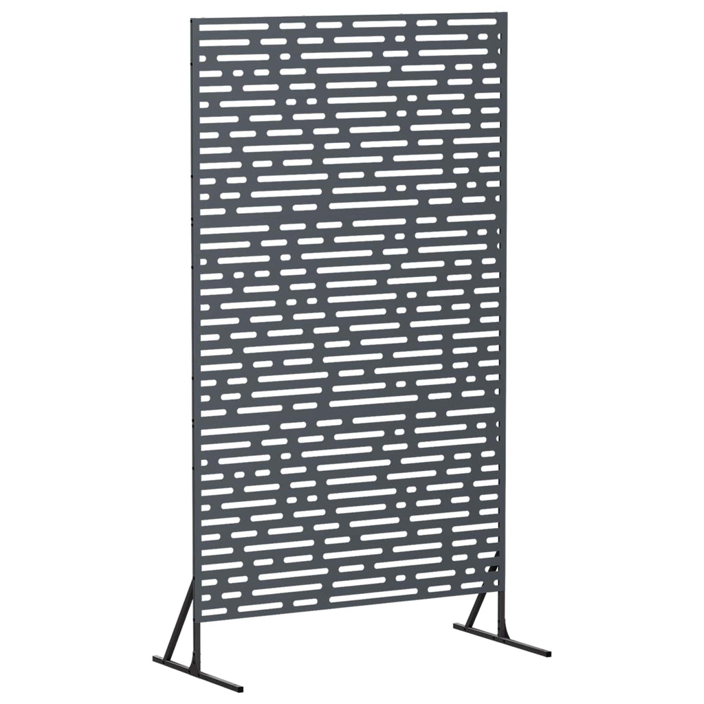 vidaXL Ekran prywatności 100 x 50 x 180 cm Stal antracytowy