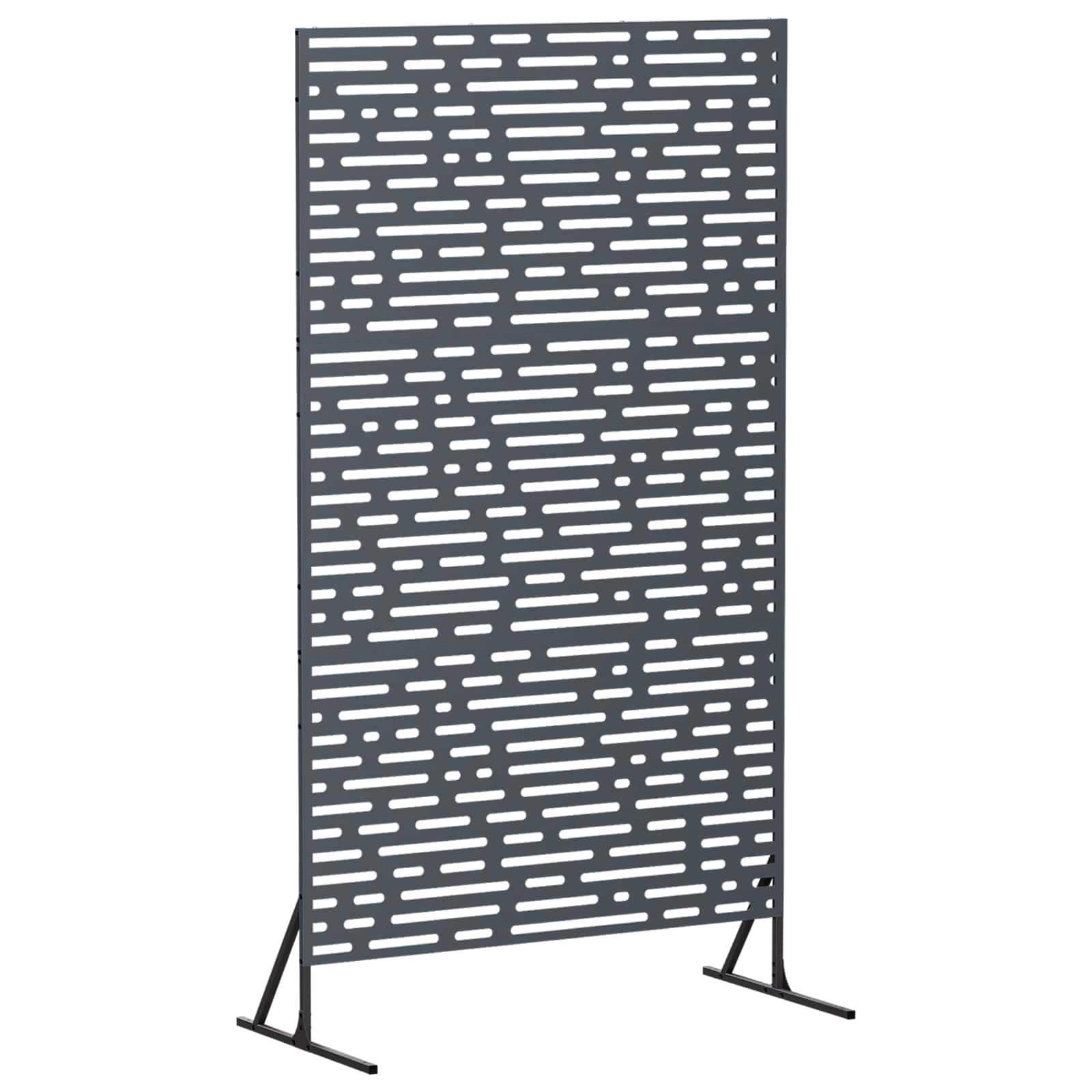 vidaXL Ekran prywatności 100 x 50 x 180 cm Stal antracytowy