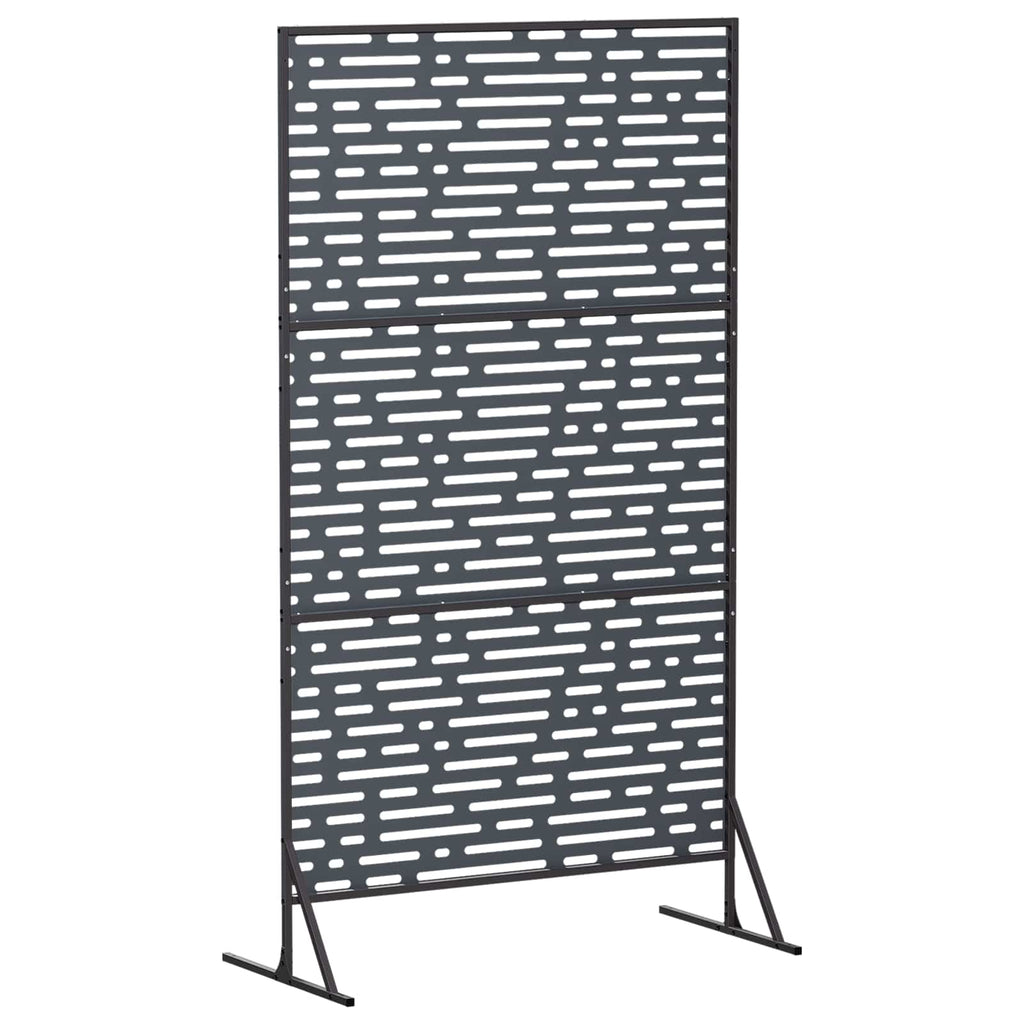 vidaXL Ekran prywatności 100 x 50 x 180 cm Stal antracytowy