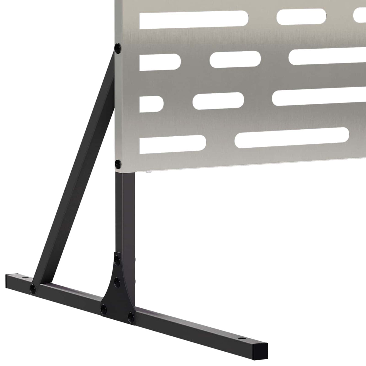 vidaXL Ekran prywatności 100 x 50 x 180 cm Stal nierdzewna srebrny