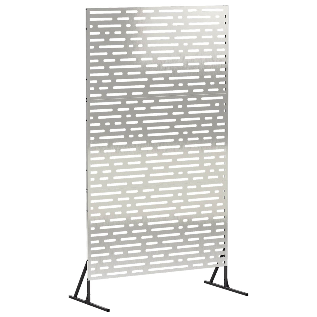 vidaXL Ekran prywatności 100 x 50 x 180 cm Stal nierdzewna srebrny