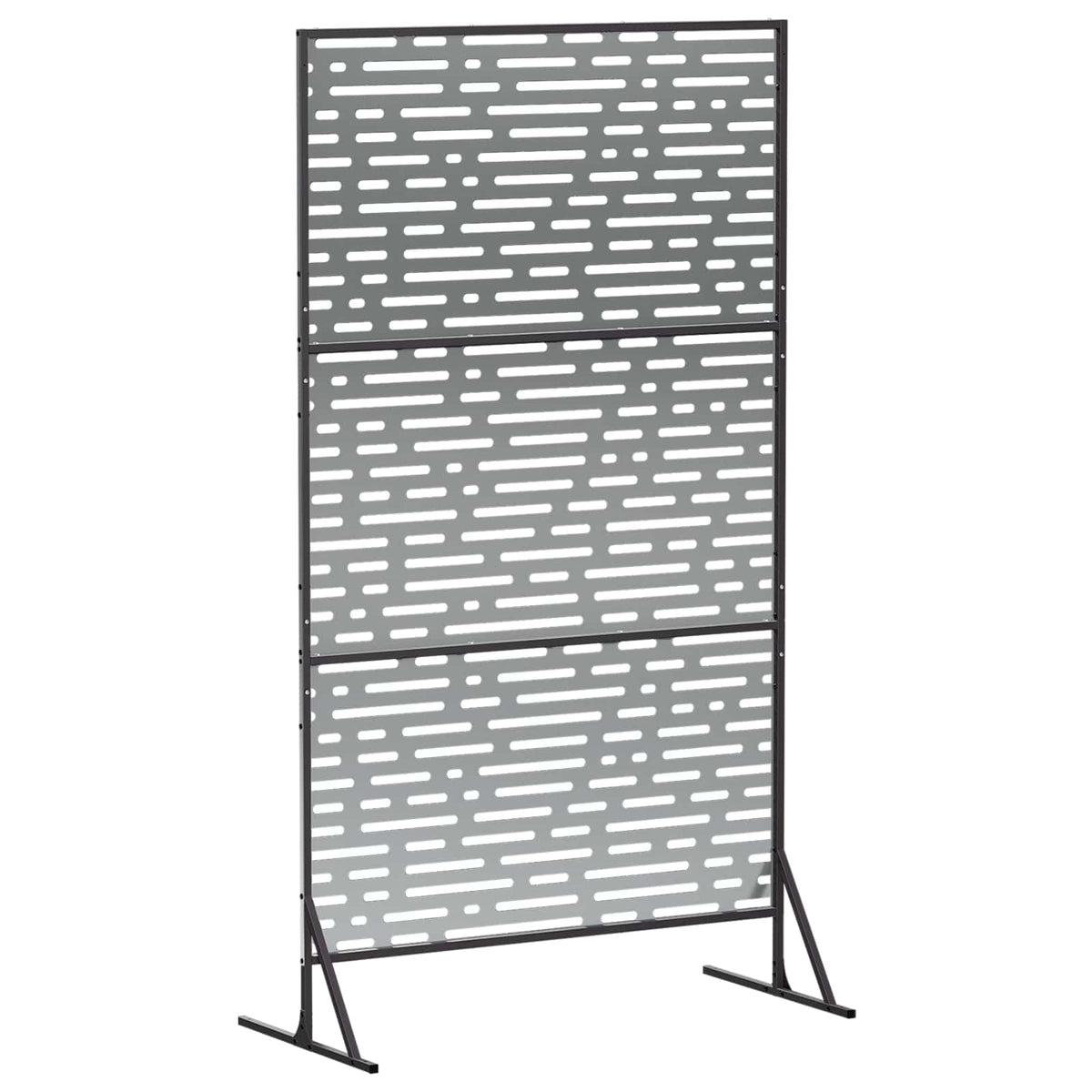 vidaXL Ekran prywatności 100 x 50 x 180 cm Stal ocynkowana srebrny