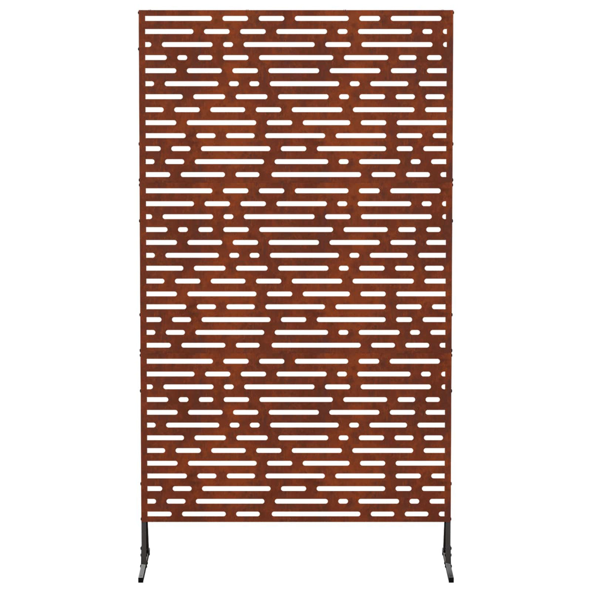 vidaXL Ekran prywatności 100 x 50 x 180 cm Stal kortenowska Rdzawy