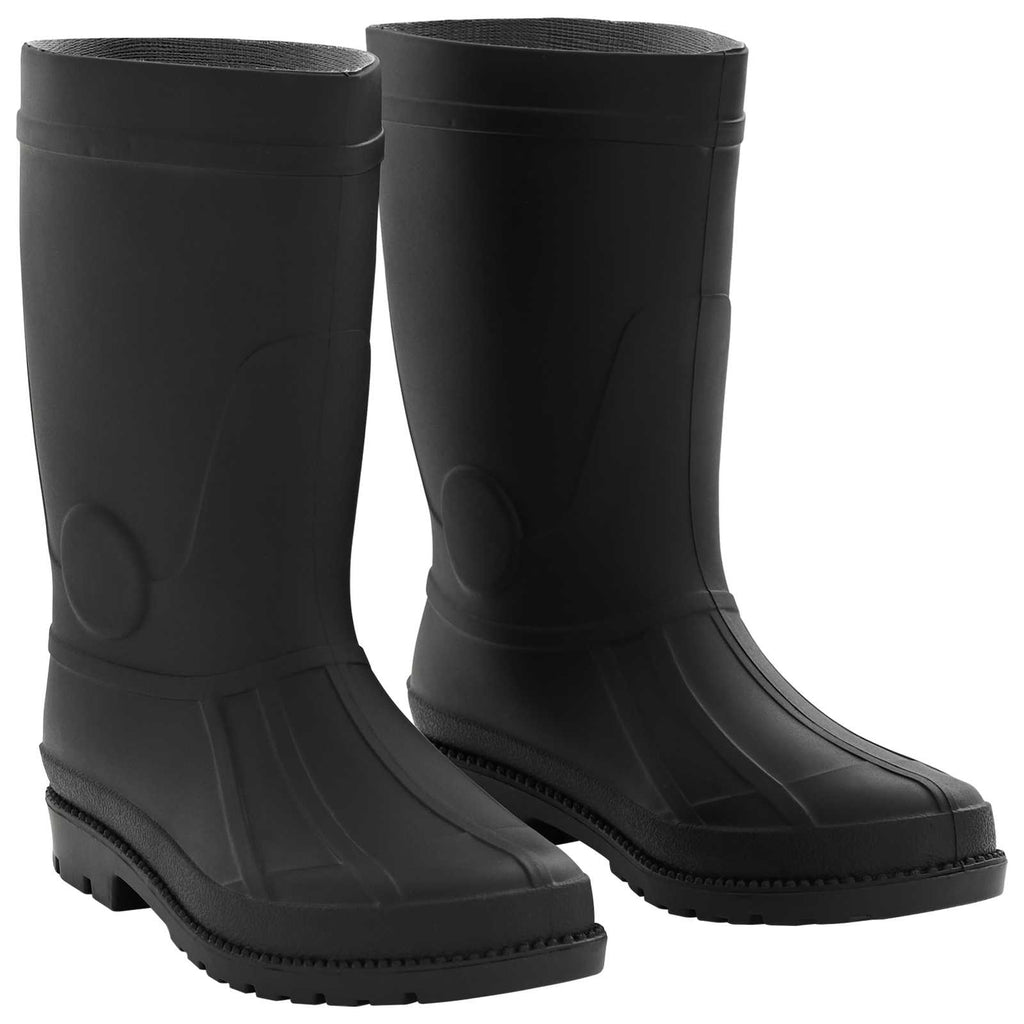 vidaXL Buty deszczowe PVC Rozmiar 44 Czarny