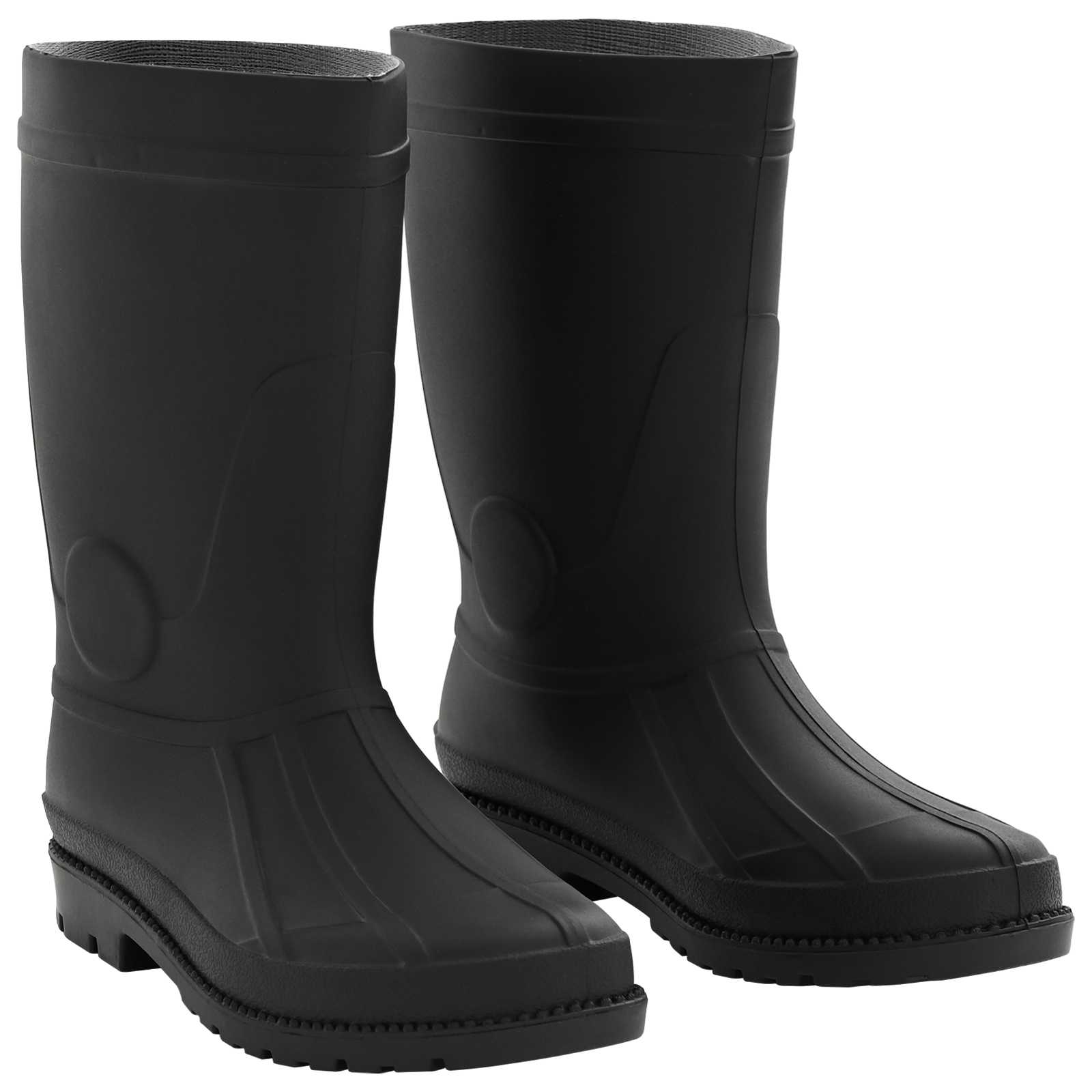 vidaXL Buty deszczowe PVC Rozmiar 44 Czarny