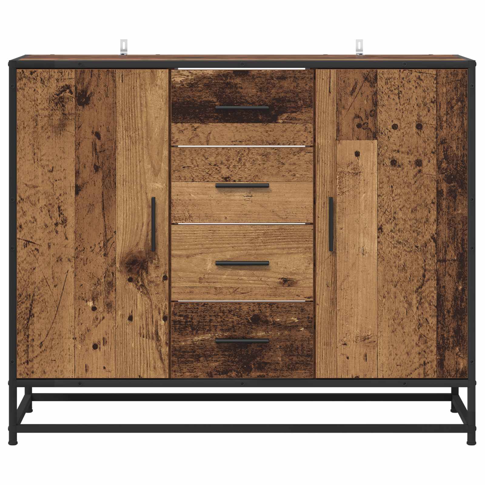 vidaXL Bufet Stare drewno 92 x 35 x 76 cm Drewno inżynieryjne