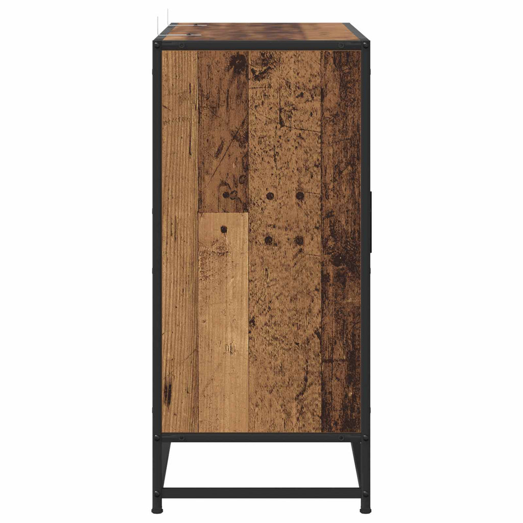 vidaXL Bufet Stare drewno 92 x 35 x 76 cm Drewno inżynieryjne