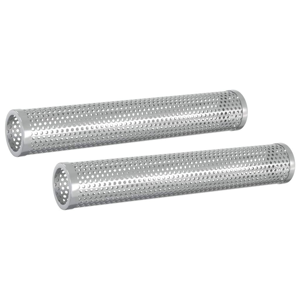vidaXL Wędzarnia 3 pcs 44,5 x 29 x 83 cm Stal galwanizowana srebrny