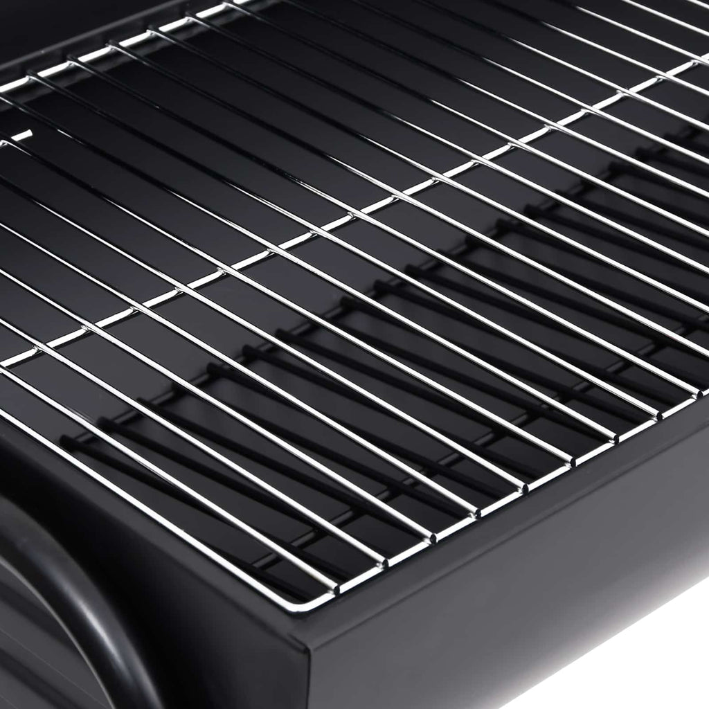 vidaXL Grill beczkowy z 2 rusztami do gotowania 3 pcs 80 x 73 x 90 cm
