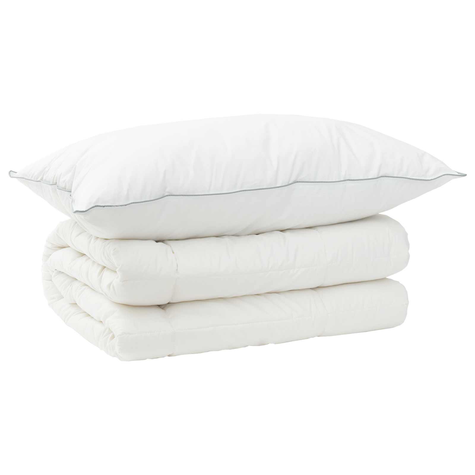 vidaXL Zestaw kołdry i poduszek 2 pcs 150x200 cm 4 pory roku 350 GSM