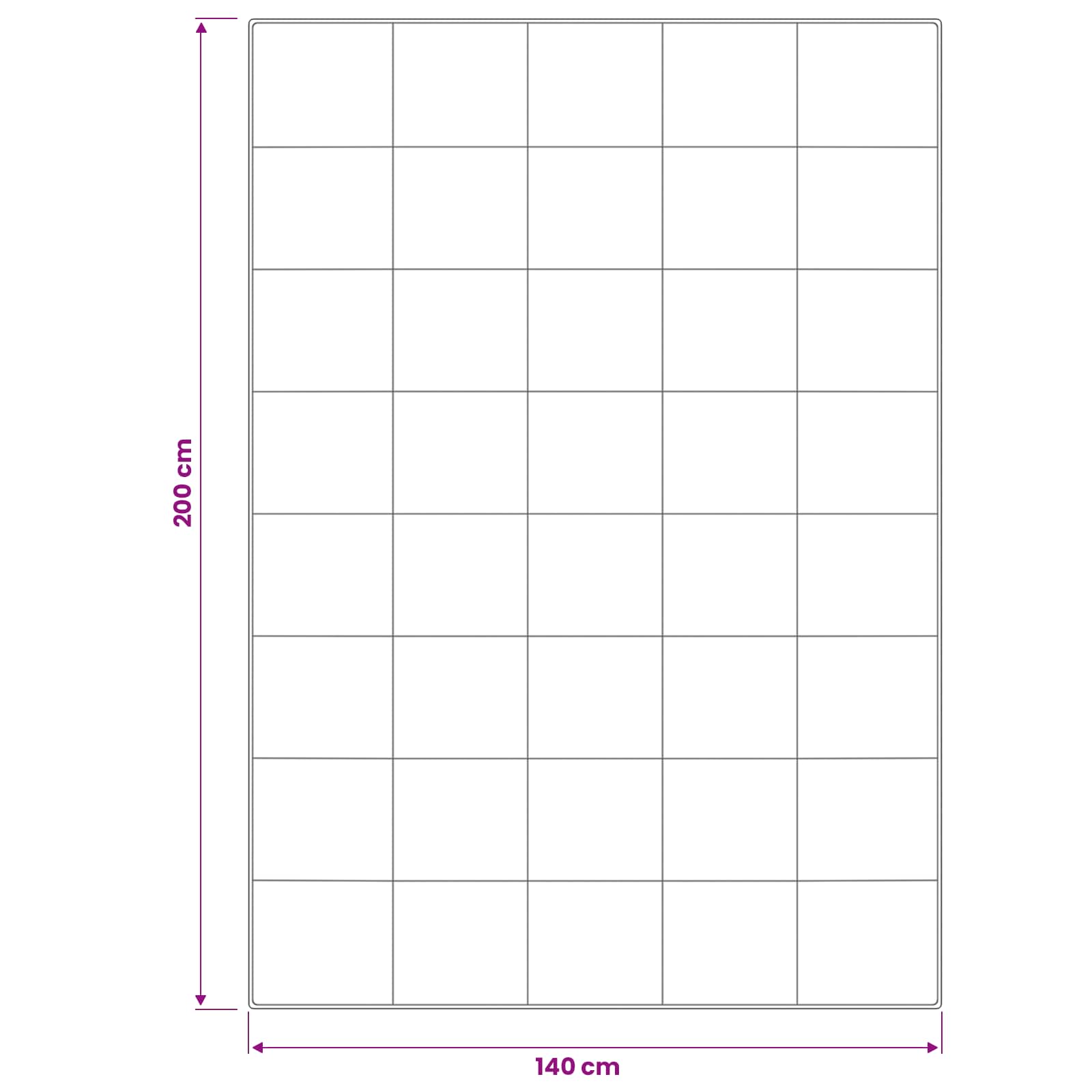 vidaXL Zestaw kołdry i poduszek 2 pcs 140x200 cm 4 pory roku Wełna