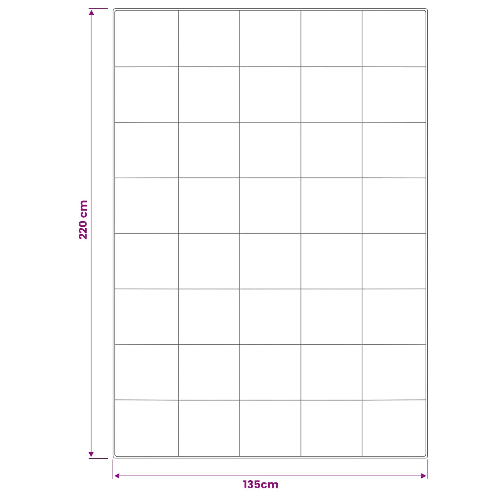 vidaXL Zestaw kołdry i poduszek 3 pcs 135x220 cm Lato 140 GSM Wełna