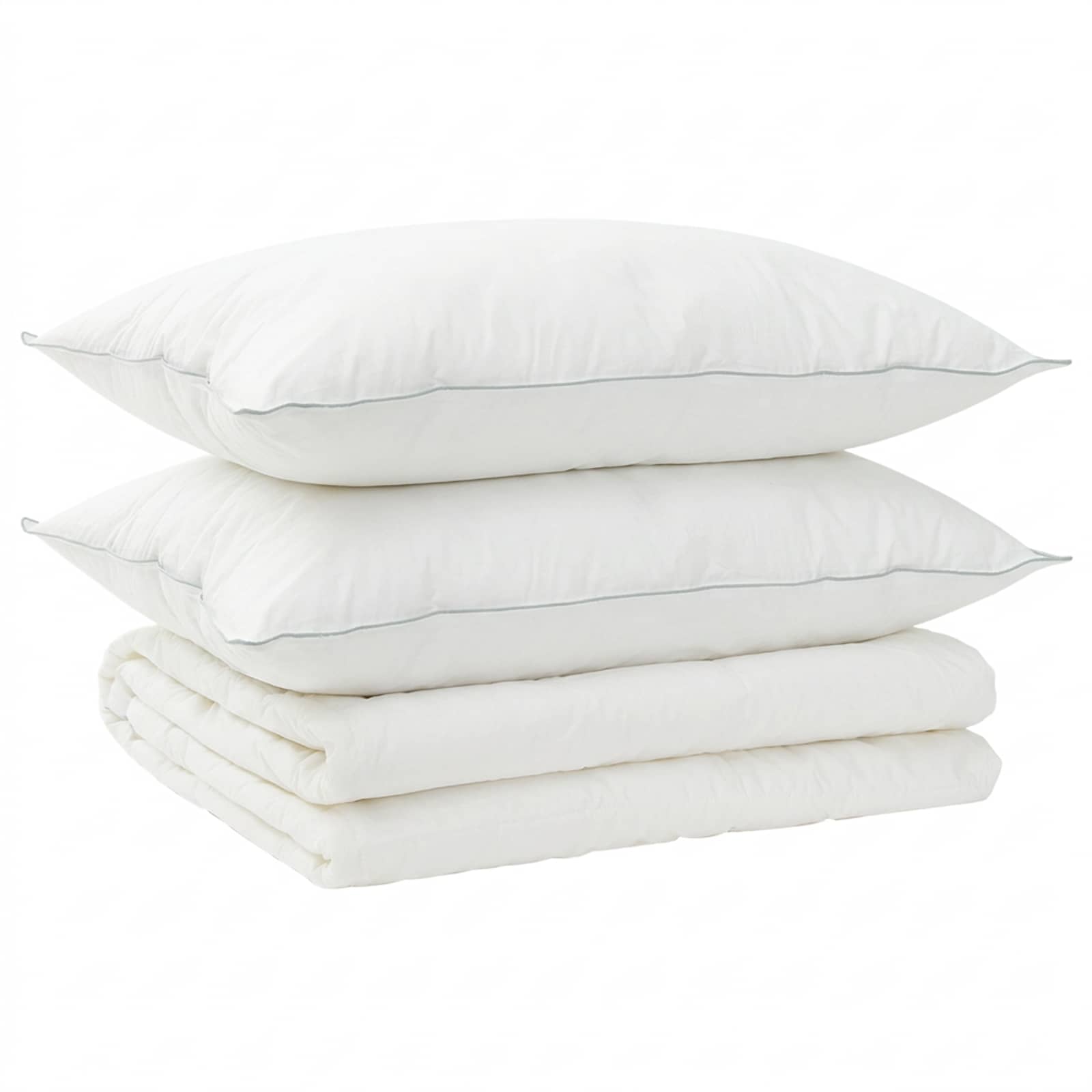 vidaXL Zestaw kołdry i poduszek 3 pcs 220x240 cm Lato 140 GSM Wełna