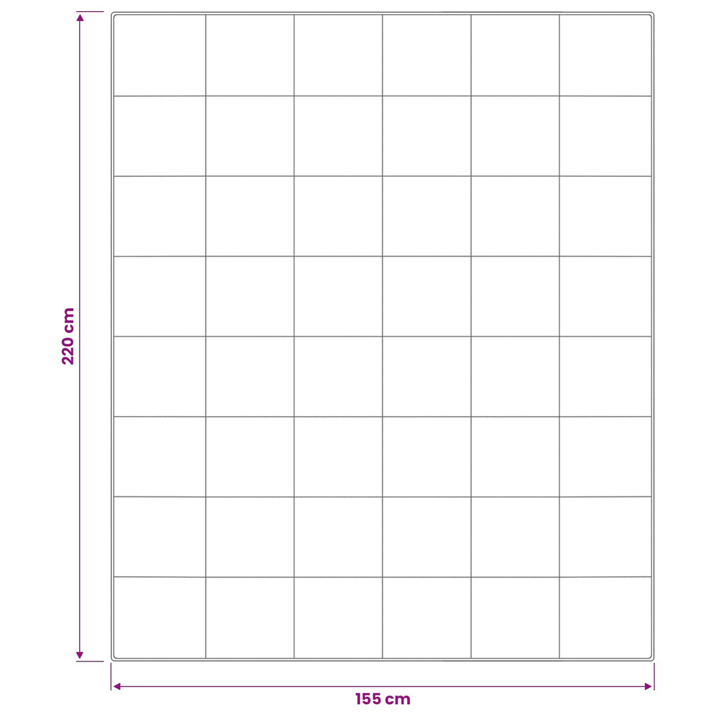 vidaXL Zestaw kołdry i poduszek 3 pcs 155x220 cm 4 pory roku 350 GSM
