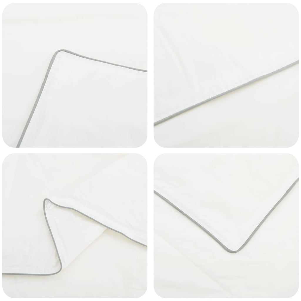 vidaXL Zestaw kołdry i poduszek 3 pcs 135 x 220 cm 4 pory roku 300 GSM