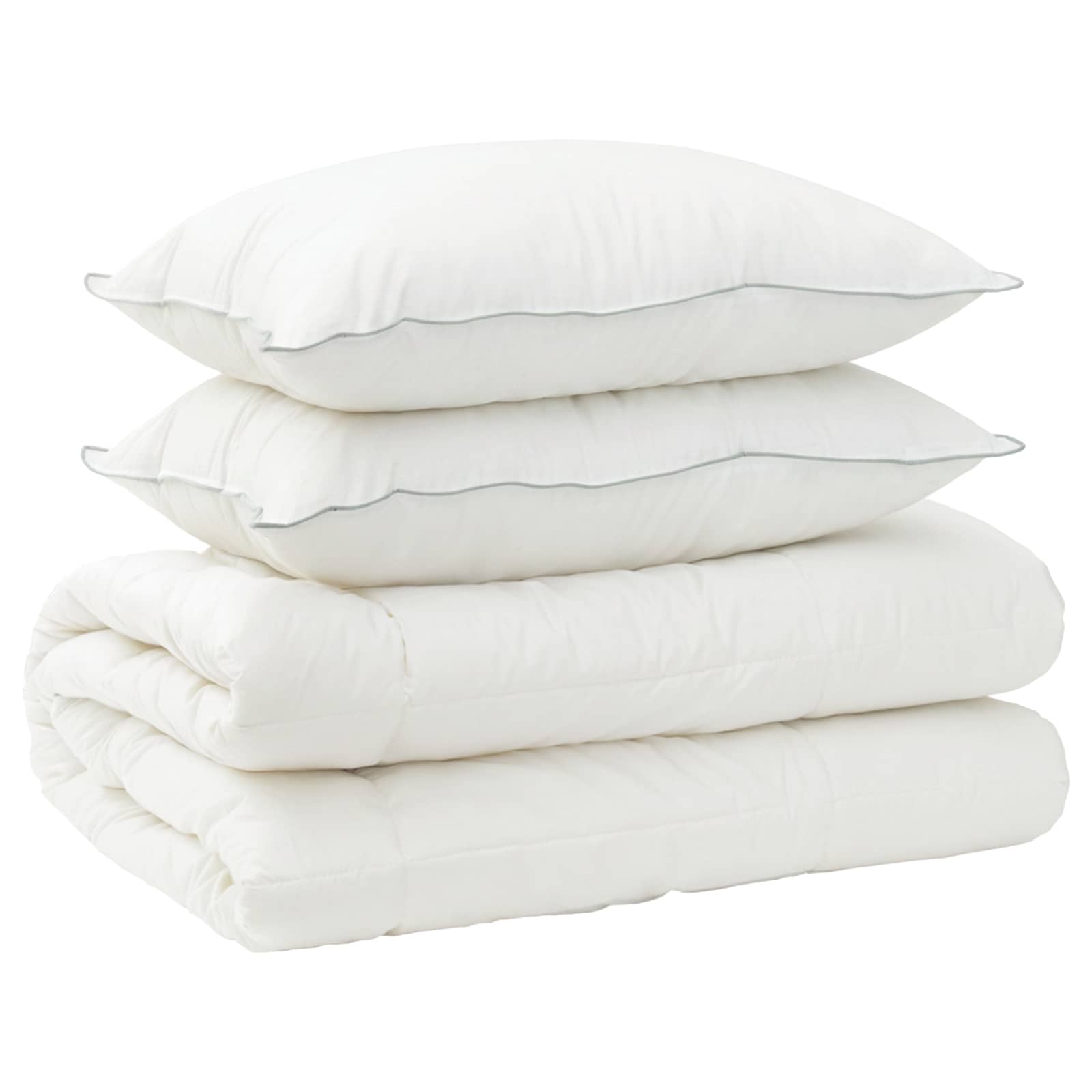 vidaXL Zestaw kołdry i poduszek 3 pcs 200 x 220 cm 4 pory roku 300 GSM